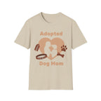 Adopted dog mom  T-Shirt
