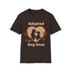 Adopted dog mom  T-Shirt