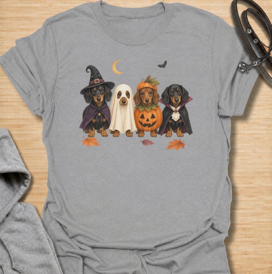 Halloween Dachshunds T-Shirt