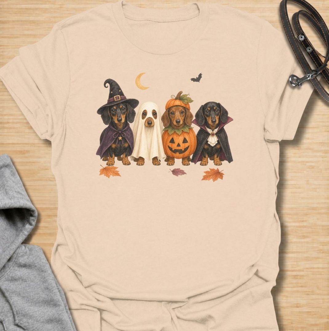 Halloween Dachshunds T-Shirt