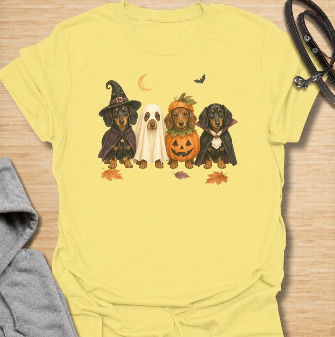 Halloween Dachshunds T-Shirt