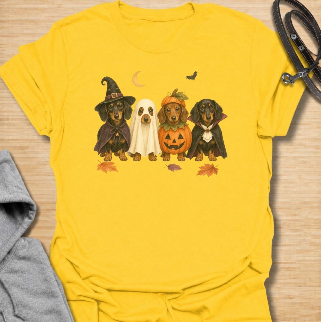 Halloween Dachshunds T-Shirt