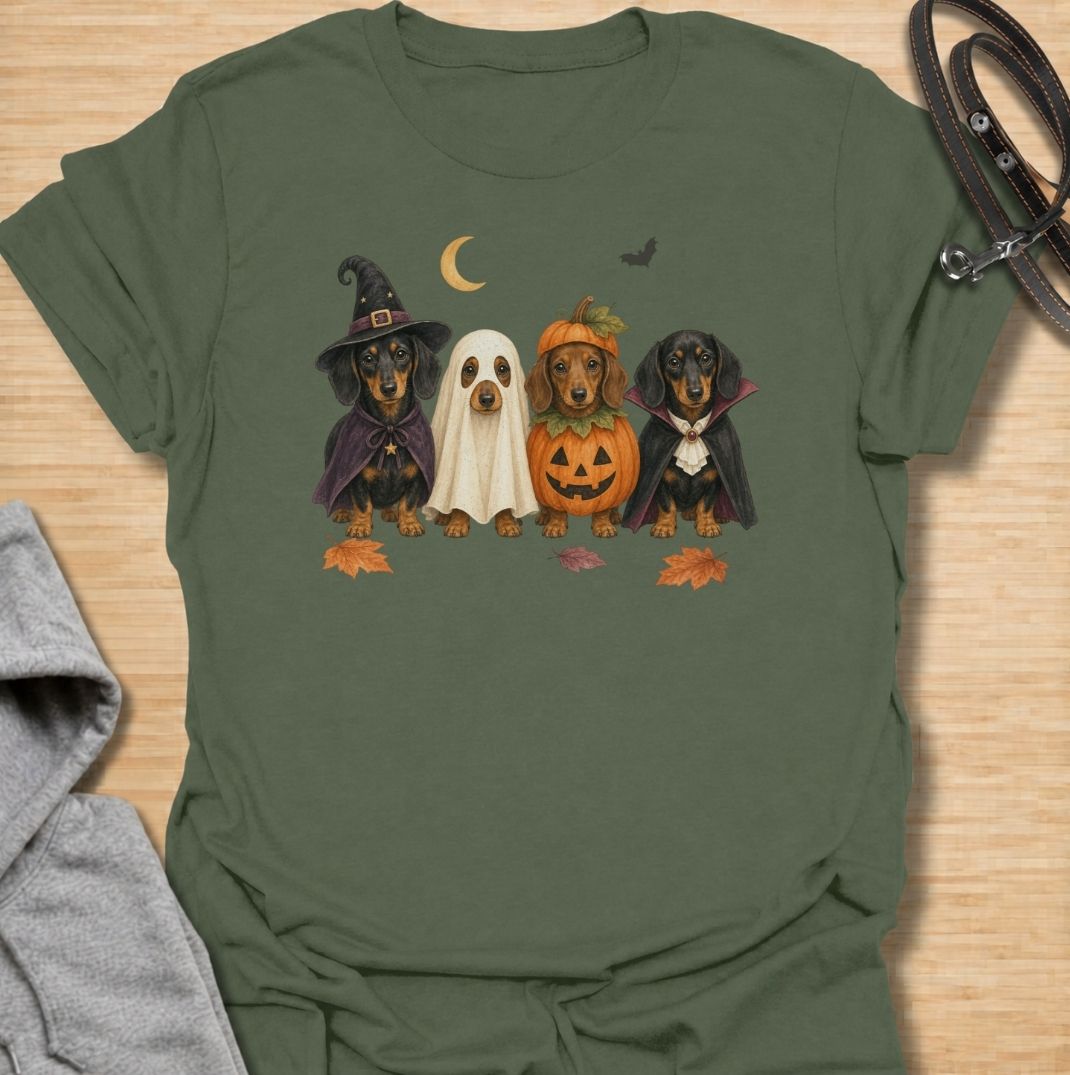 Halloween Dachshunds T-Shirt