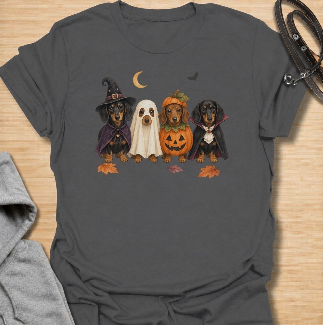 Halloween Dachshunds T-Shirt