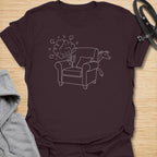 Greyhound behind chair T-Shirt