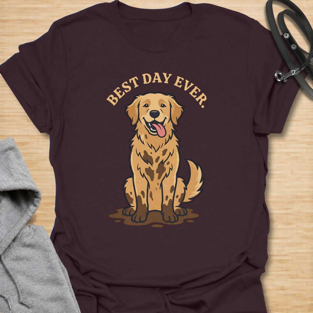 Best Day Ever Dog T-Shirt