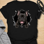 This Master Of Zoomies t-shirt is made for French Bulldog lovers who know their little dog can go from sleepy potato to full-speed chaos in seconds. Featuring a simple line-art Frenchie racing across the design with playful motion marks and bold text, this tee has a funny, energetic breed-specific feel. Perfect for Frenchie moms, Frenchie dads, French Bulldog owners, rescue dog lovers, and anyone whose small dog has sudden bursts of unstoppable zoomie energy.