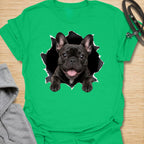 This Master Of Zoomies t-shirt is made for French Bulldog lovers who know their little dog can go from sleepy potato to full-speed chaos in seconds. Featuring a simple line-art Frenchie racing across the design with playful motion marks and bold text, this tee has a funny, energetic breed-specific feel. Perfect for Frenchie moms, Frenchie dads, French Bulldog owners, rescue dog lovers, and anyone whose small dog has sudden bursts of unstoppable zoomie energy.