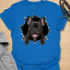 This Master Of Zoomies t-shirt is made for French Bulldog lovers who know their little dog can go from sleepy potato to full-speed chaos in seconds. Featuring a simple line-art Frenchie racing across the design with playful motion marks and bold text, this tee has a funny, energetic breed-specific feel. Perfect for Frenchie moms, Frenchie dads, French Bulldog owners, rescue dog lovers, and anyone whose small dog has sudden bursts of unstoppable zoomie energy.
