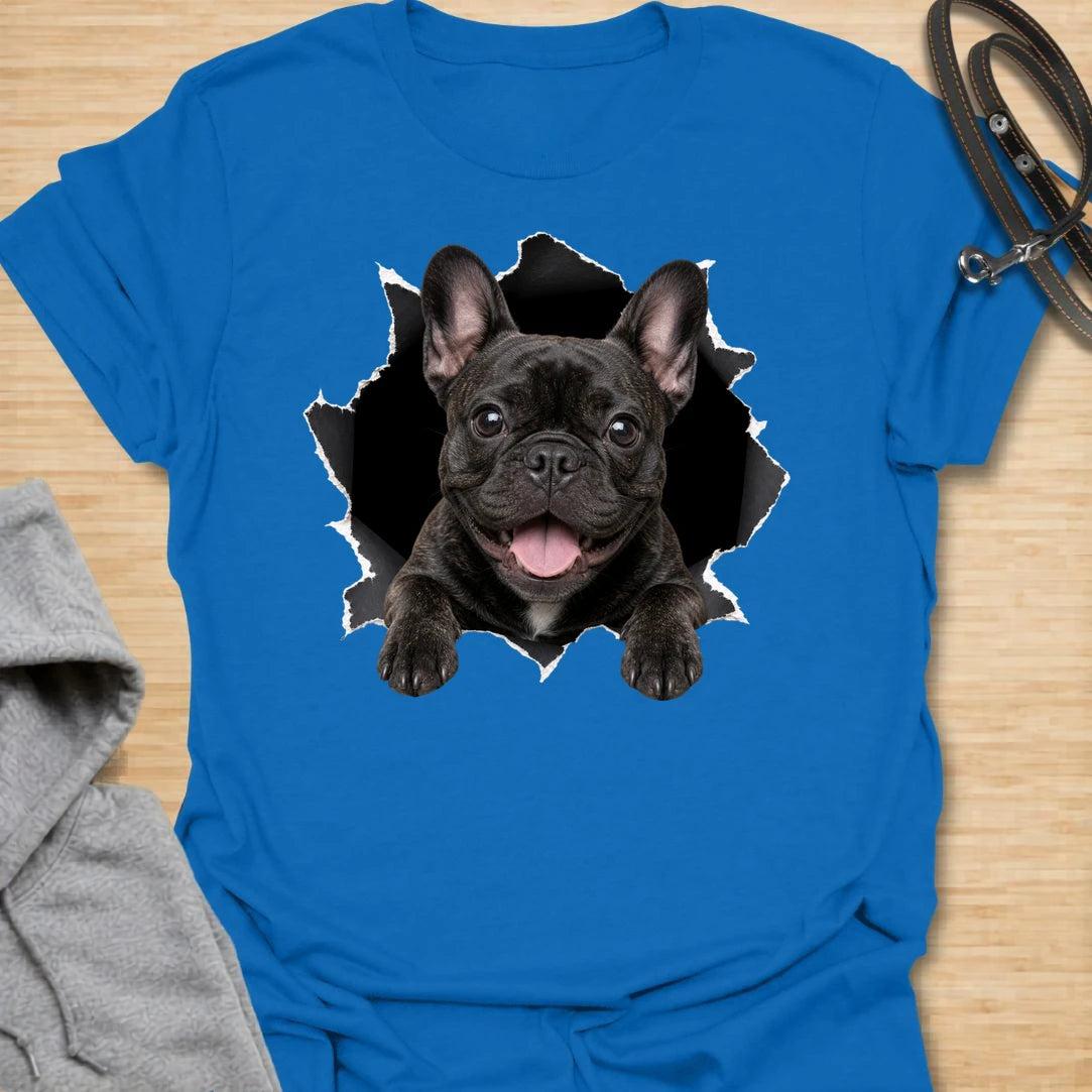 This Master Of Zoomies t-shirt is made for French Bulldog lovers who know their little dog can go from sleepy potato to full-speed chaos in seconds. Featuring a simple line-art Frenchie racing across the design with playful motion marks and bold text, this tee has a funny, energetic breed-specific feel. Perfect for Frenchie moms, Frenchie dads, French Bulldog owners, rescue dog lovers, and anyone whose small dog has sudden bursts of unstoppable zoomie energy.