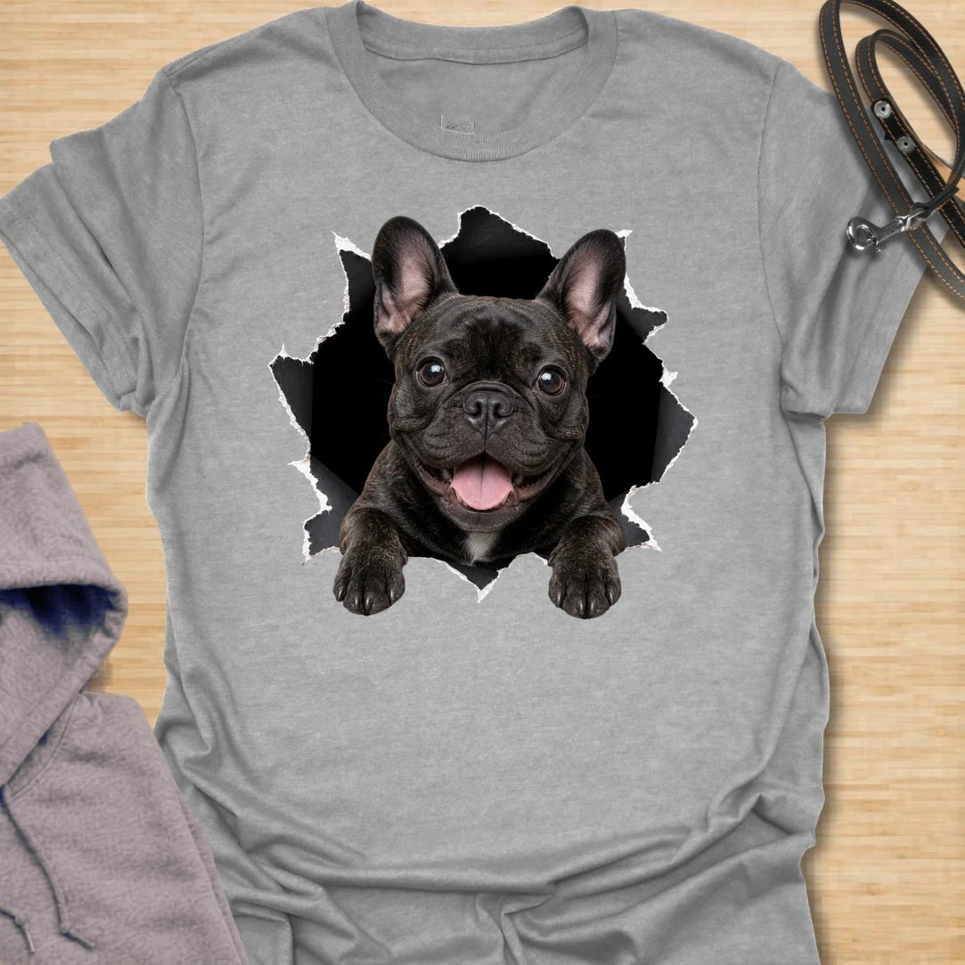 This Master Of Zoomies t-shirt is made for French Bulldog lovers who know their little dog can go from sleepy potato to full-speed chaos in seconds. Featuring a simple line-art Frenchie racing across the design with playful motion marks and bold text, this tee has a funny, energetic breed-specific feel. Perfect for Frenchie moms, Frenchie dads, French Bulldog owners, rescue dog lovers, and anyone whose small dog has sudden bursts of unstoppable zoomie energy.