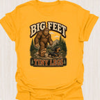Big Feet Tiny Legs Dachshund T-Shirt