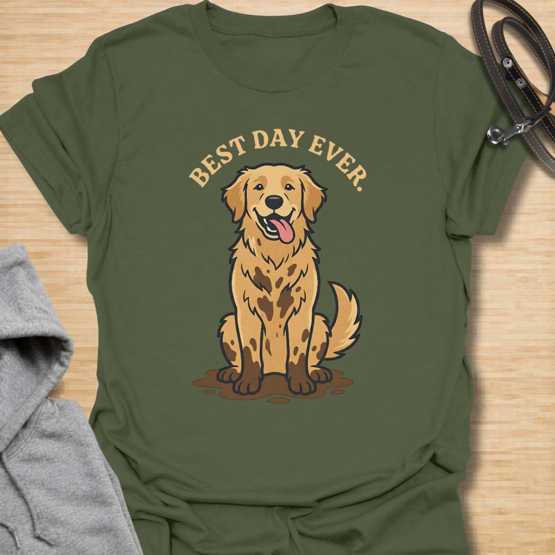 Best Day Ever Dog T-Shirt