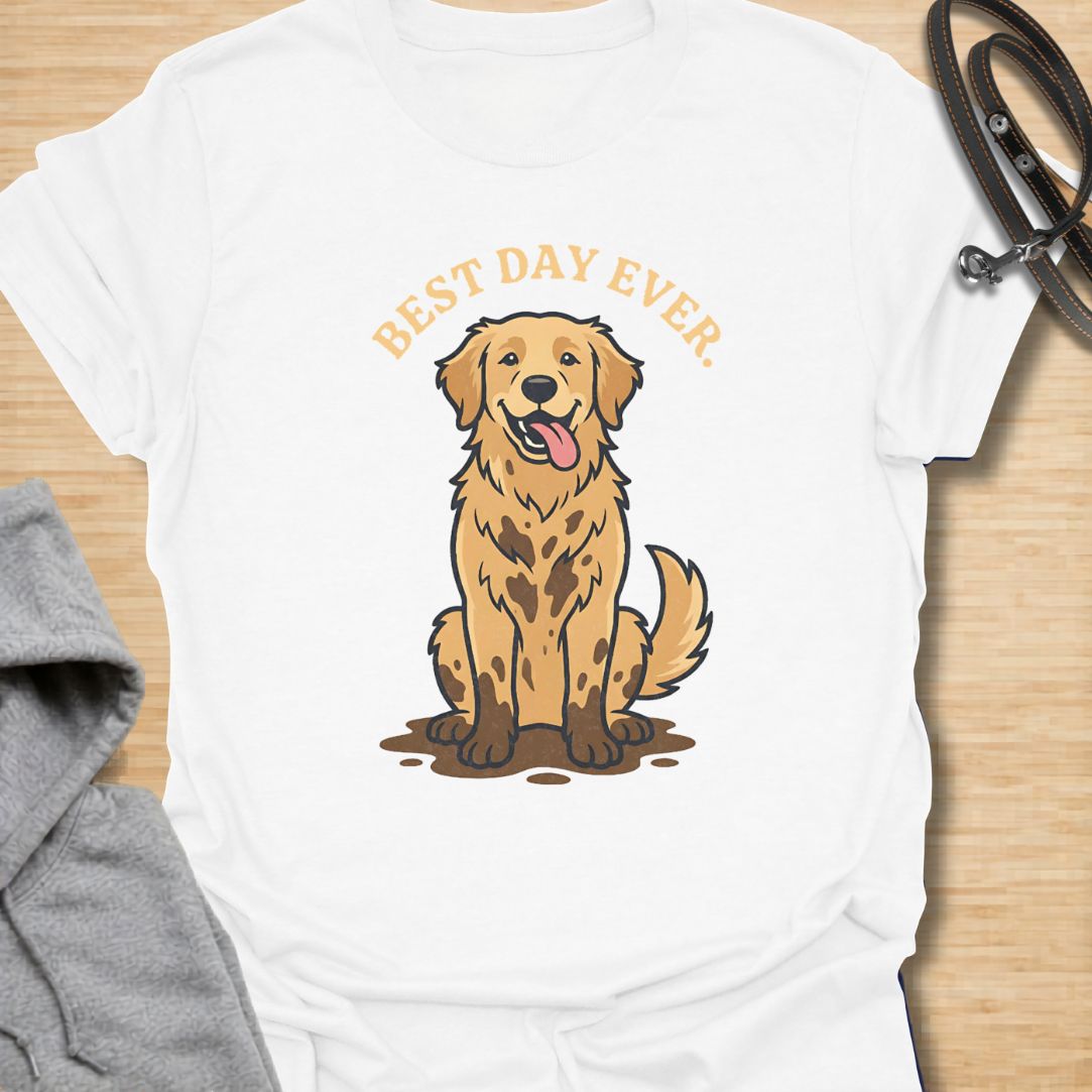 Best Day Ever Dog T-Shirt
